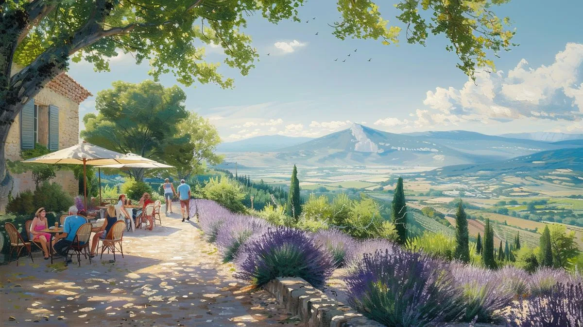 Découvrez un magnifique village perché au pied du Mont Ventoux en Provence-Alpes-Côte d’Azur