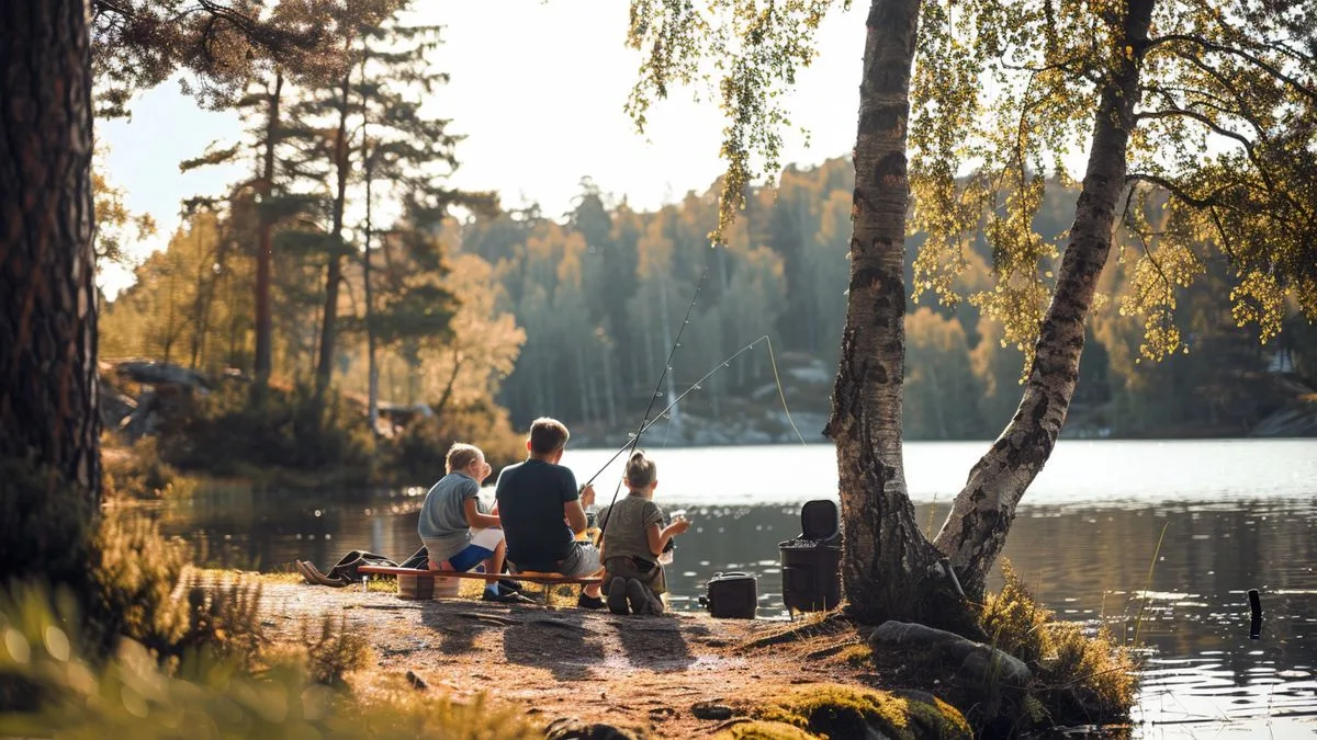 Explorez un lieu de pêche exceptionnel dans l'Aude, où se mêlent la beauté des lacs et des forêts, digne des plus beaux paysages canadiens.