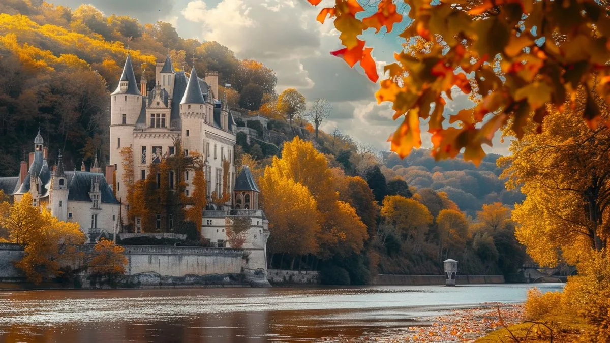 Montsoreau et la douceur de la Loire