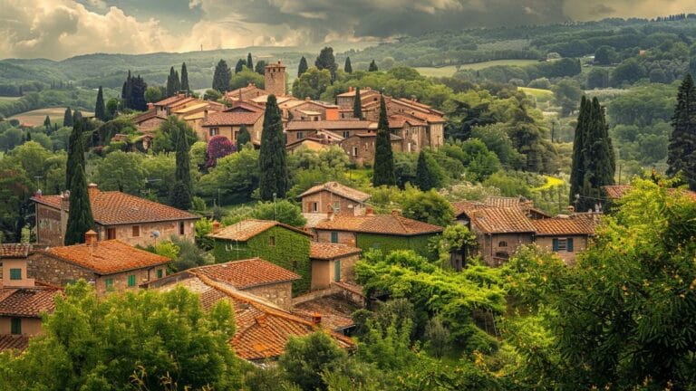 Niché à 635 mètres d'altitude, ce charmant bourg du pays provençal porte le doux surnom de "village suspendu dans le ciel de Provence".