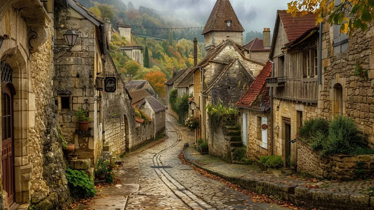 Perché sur un promontoire, le village de Saint-Cirq-Lapopie : un trésor parmi les plus beaux de France