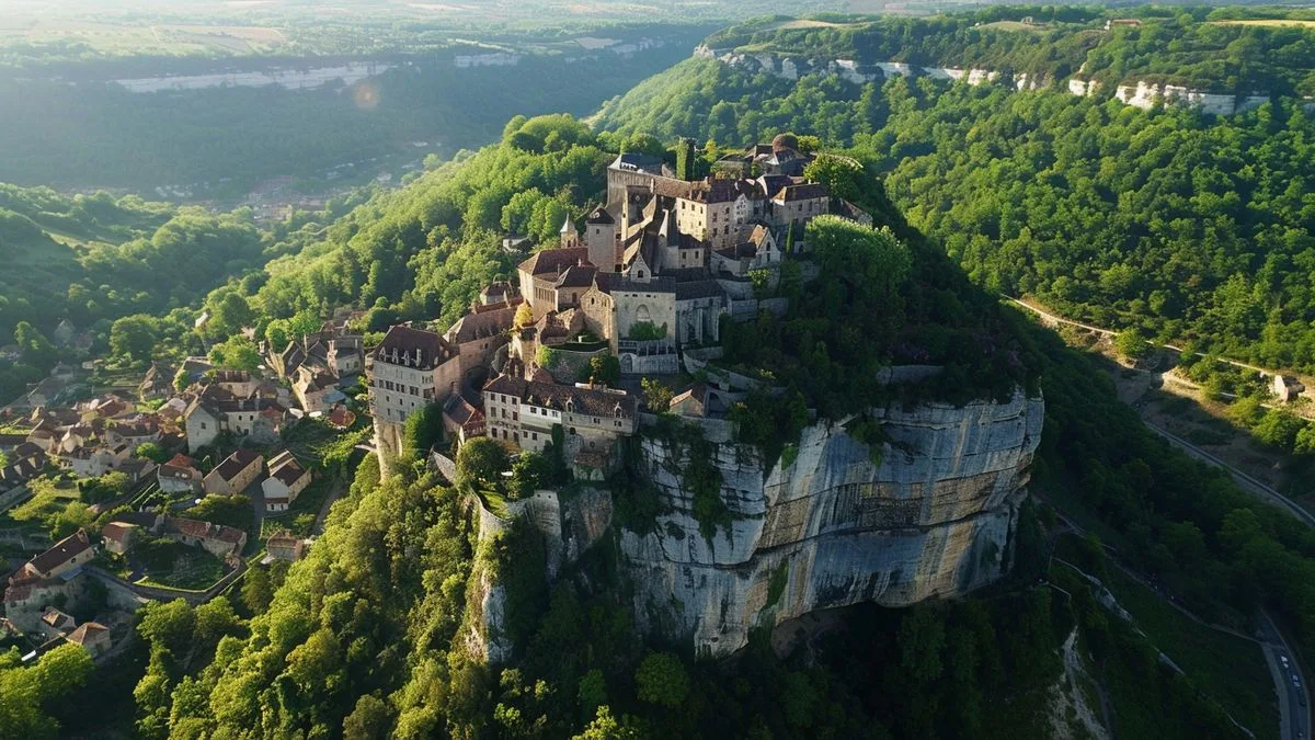 Rocamadour, un sanctuaire suspendu