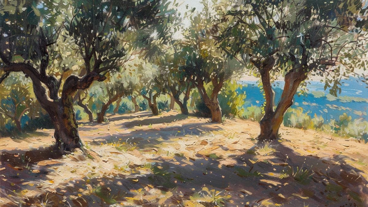 Un havre provençal entre oliviers : fusion d'art, d'innovation et de nature éclatante