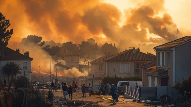 Incendie majeur dans le Var : 600 hectares ravagés et des habitations en péril