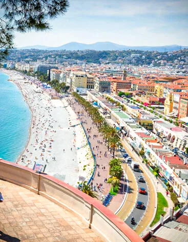 Nice Promenade des anglais - Sortir Paca