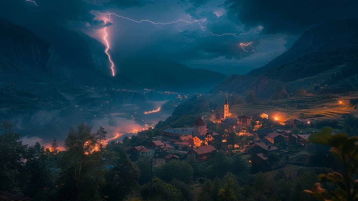 Point Météo du Jour : Vigilance Jaune aux Orages dans les Alpes-Maritimes dès Midi