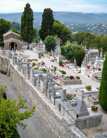 Saint-Paul-de-Vence Cimetière - Sortir Paca