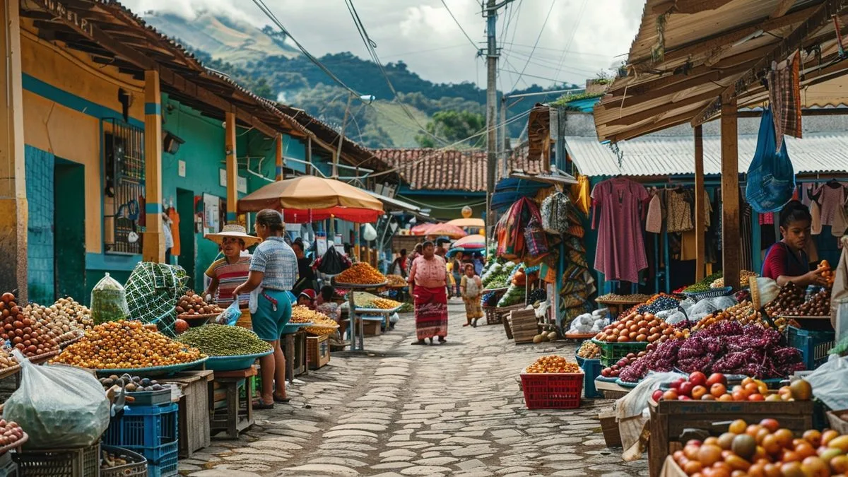 Un Village À la Vie Animée