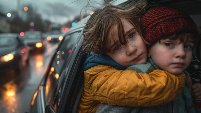 Une mère tragiquement agressée au couteau sous les yeux de ses enfants sur un rond-point