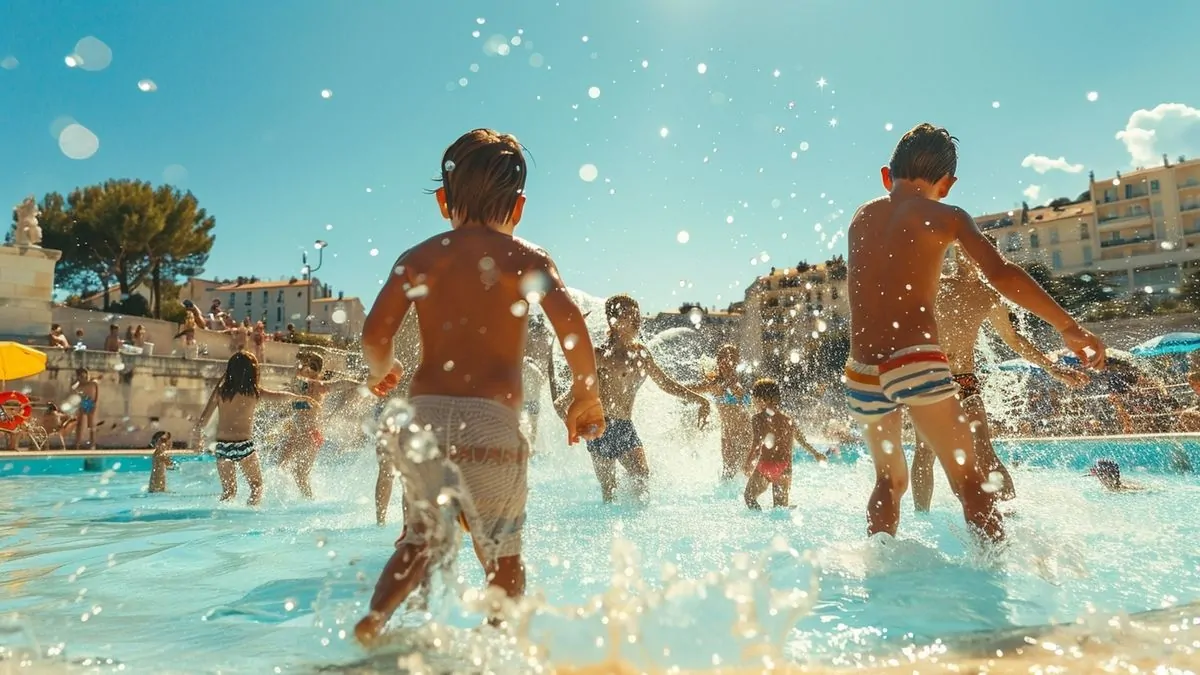 Vasta onda di caldo a Marsiglia: l'accesso gratuito alle piscine è tornato.