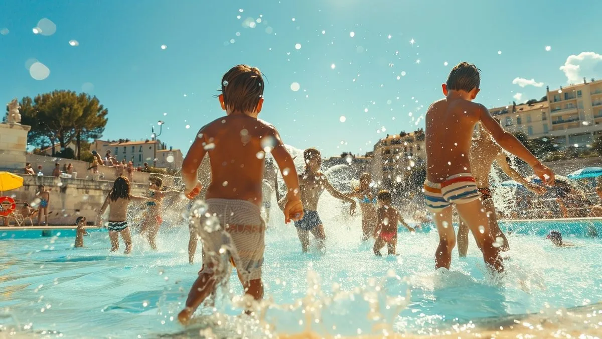 Vasta onda di caldo a Marsiglia: l'accesso gratuito alle piscine è tornato.