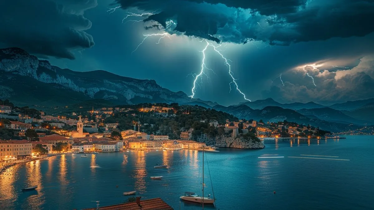 État des lieux des alertes météo : vigilance jaune pour orages et risques de pluie-inondation dans les Alpes-Maritimes et le Var ce week-end