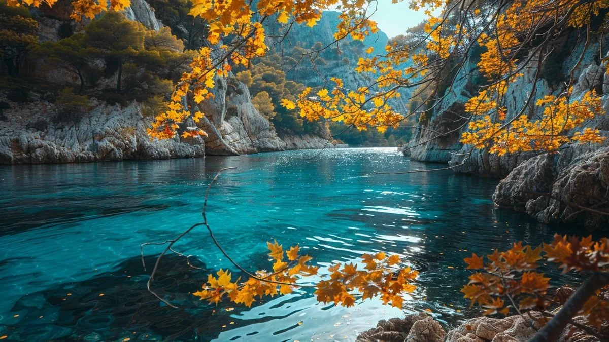 Découverte des calanques cachées de Provence-Alpes-Côte d'Azur : un automne à explorer