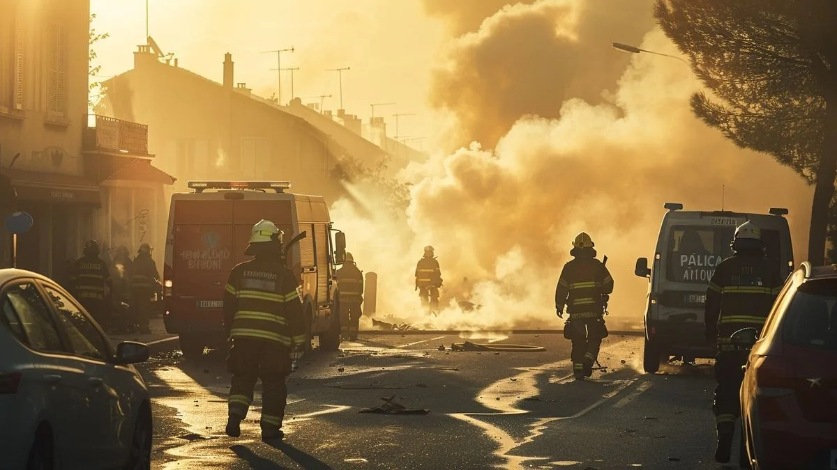 Des véhicules de police en proie aux flammes devant le commissariat de Cavaillon : le préfet évoque un possible lien avec le narcotrafic