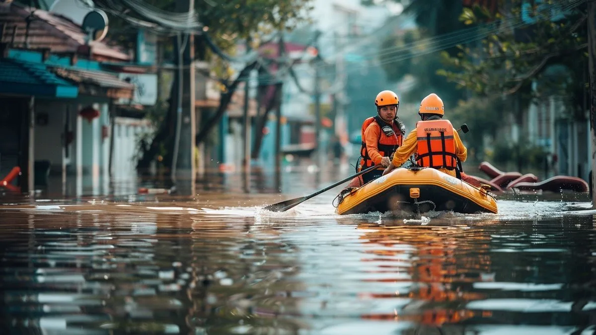 Storms and evacuations
