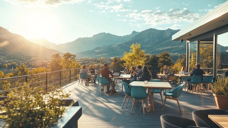 O crescimento dos espaços de co-working nos Alpes-Maritimes