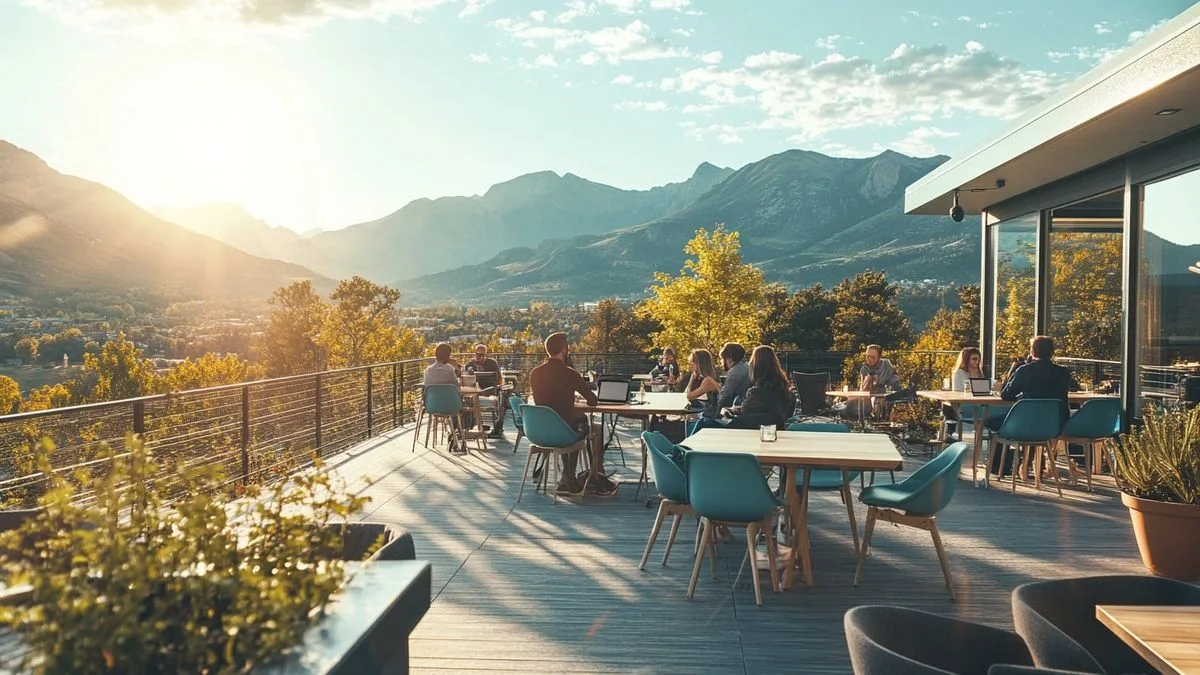 O crescimento dos espaços de co-working nos Alpes-Maritimes