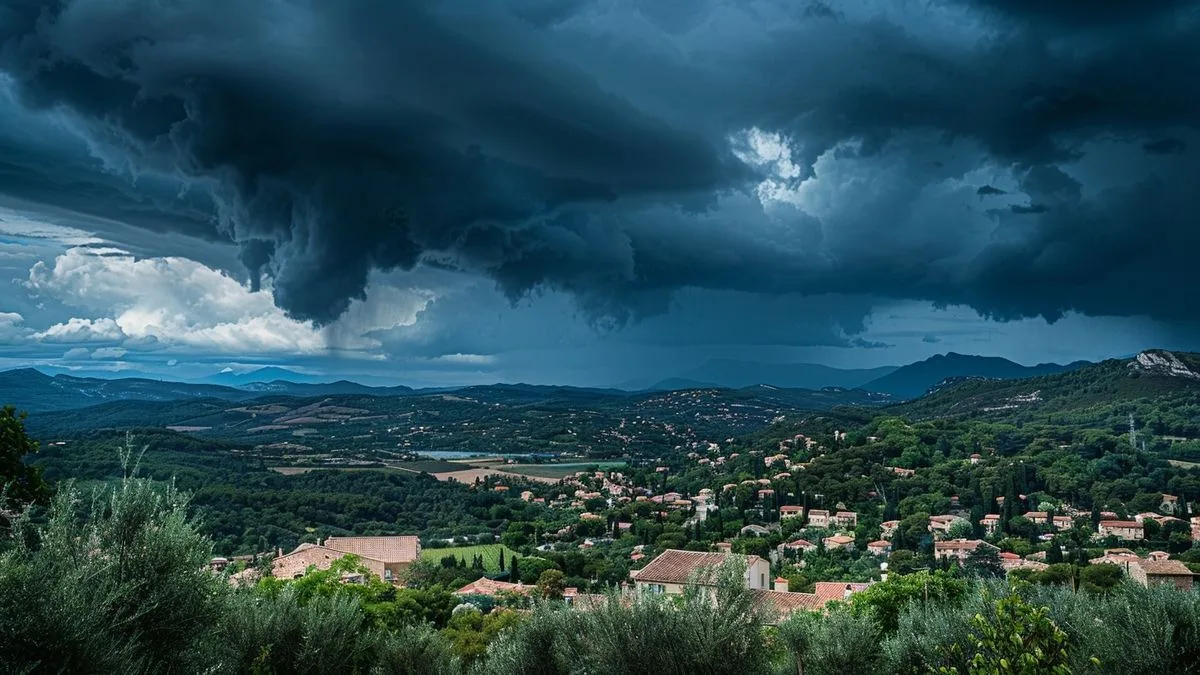 Prudence recommandée : Le Var en vigilance orange face à des orages, des pluies intenses et un risque d'inondation jusqu'à vendredi