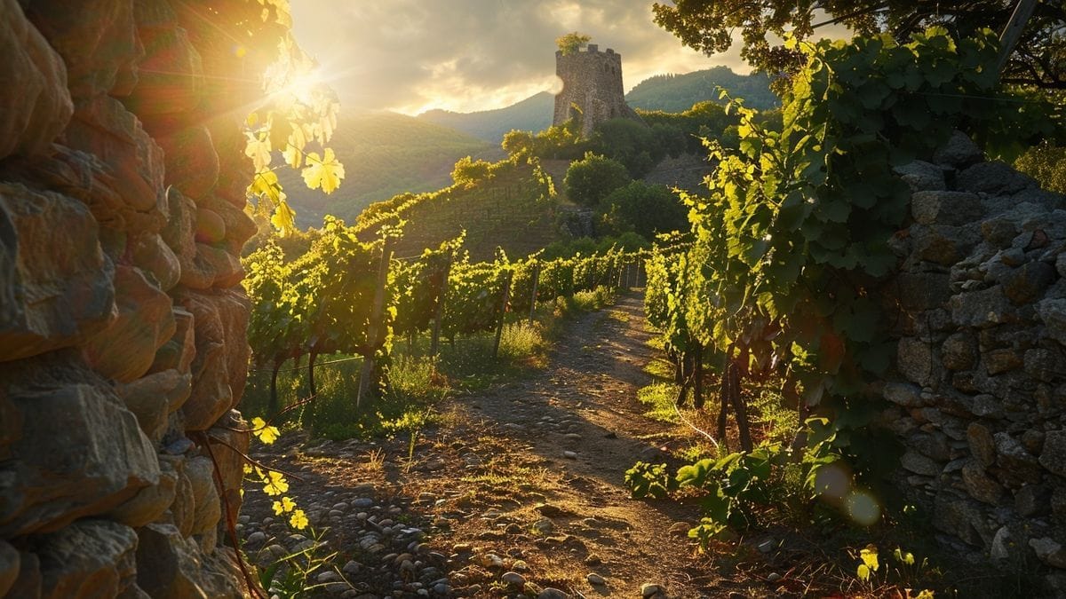 The historical and wine sites to visit
