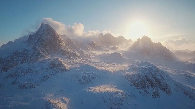 A magia do inverno se instala: a neve finalmente chega aos Alpes Altos