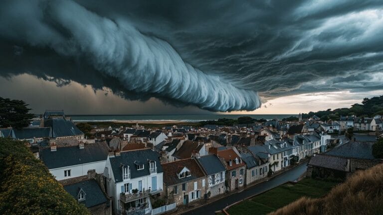 Cette charmante ville littorale de Normandie pourrait devenir la première à disparaître sous les flots.
