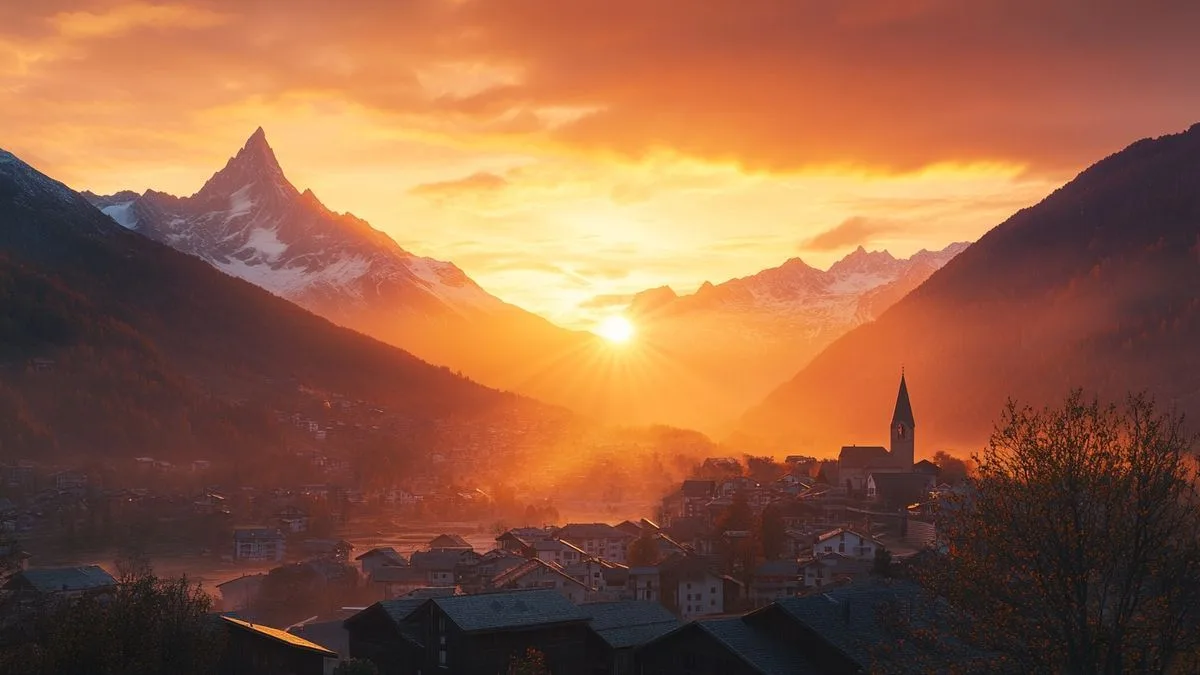 Dans les Alpes, un village pittoresque se révèle être une option parfaite face aux stations de ski autrichiennes.