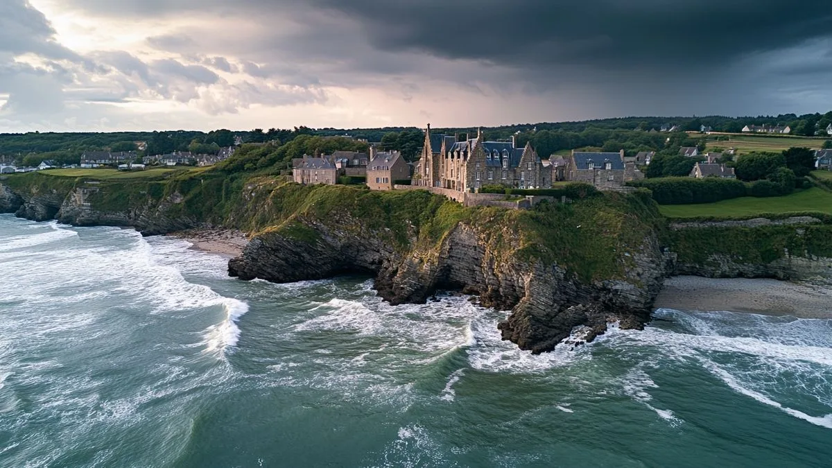 Découvrez cette charmante ville côtière normande qui évoque les paysages irlandais