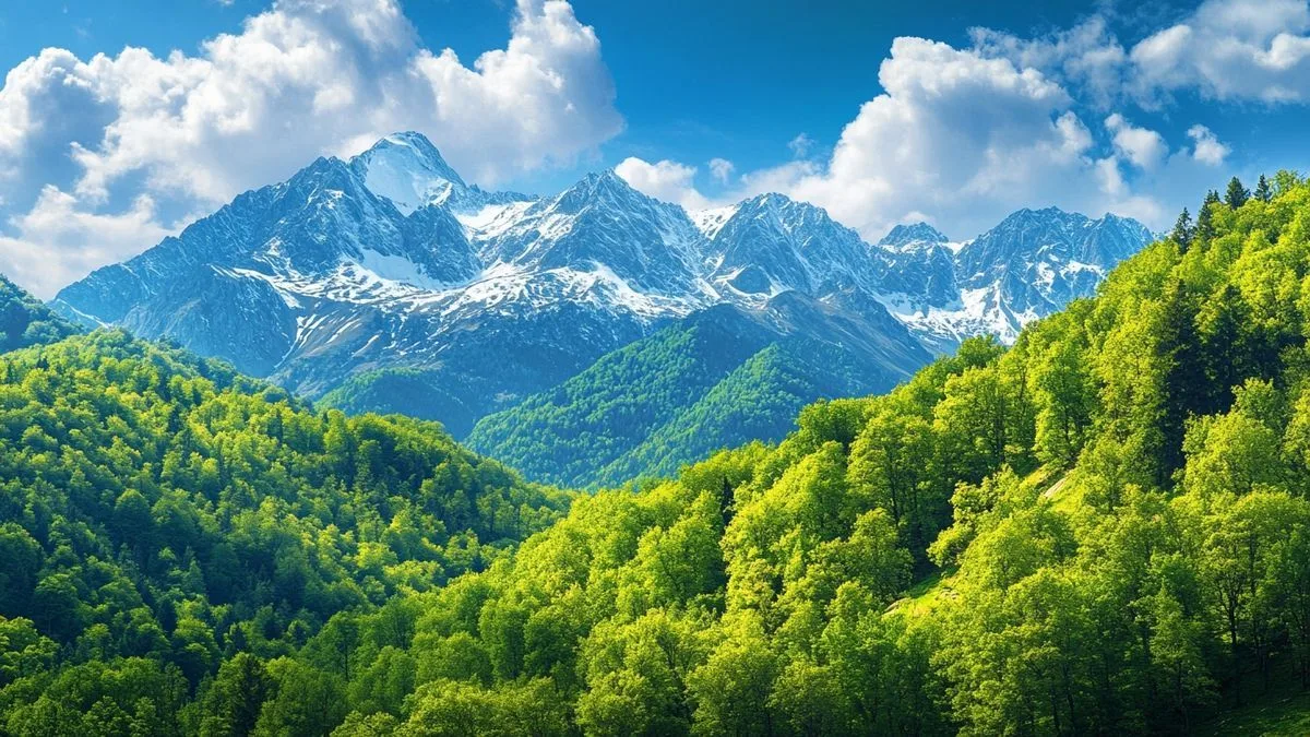 Nichée en Haute-Savoie, cette charmante ville rappelle le paysage suisse.