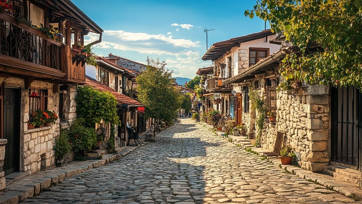 Un village normand en bord de Manche évoque les plages pittoresques du Dorset anglais