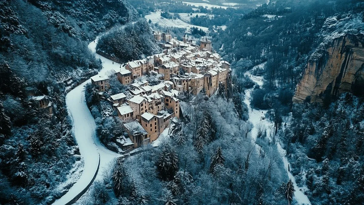 À la découverte d'une ville glaciale de l'Aveyron : un lieu à éviter pour les frileux
