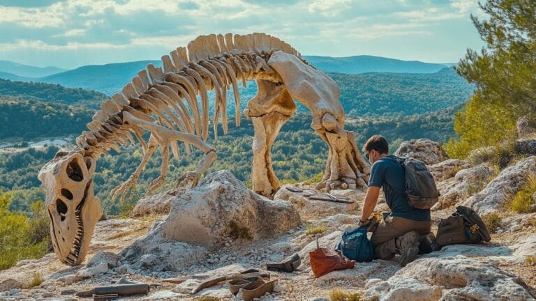 Scoperta di un femore di dinosauro di oltre un metro vicino a Draguignan