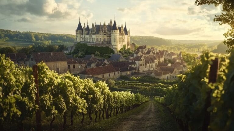 Un village enchanteur au cœur de la Loire, célèbre pour ses châteaux majestueux et ses vignobles raffinés