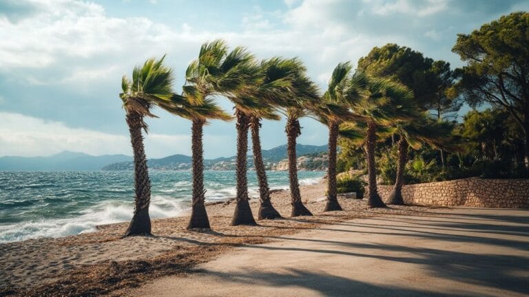 Vigilance Jaune: Var is being hit by storms and violent winds reaching 85 km/h