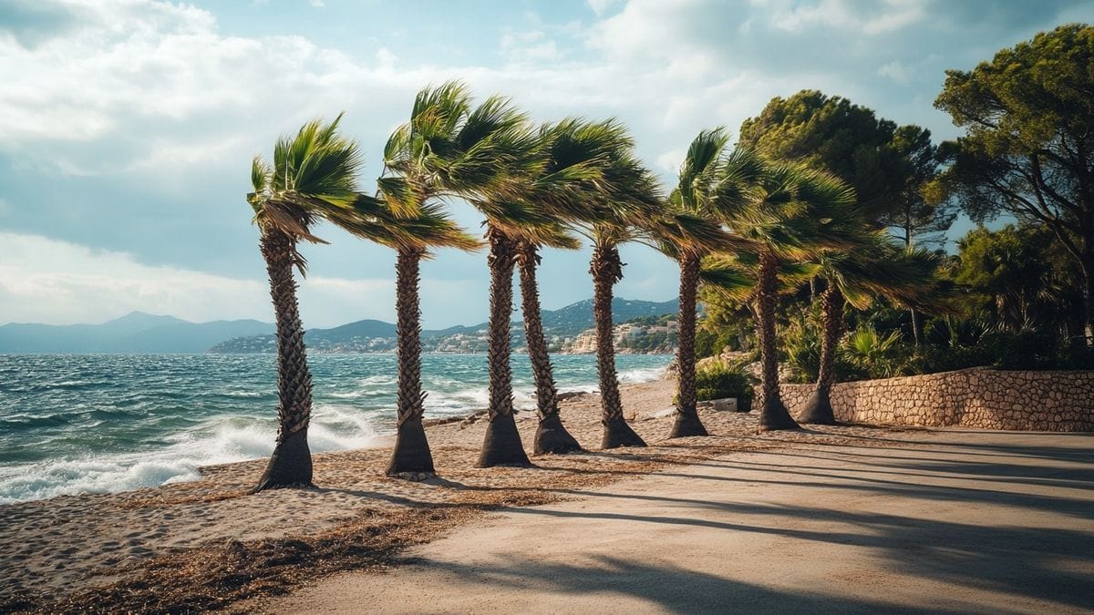 Vigilance Jaune: Var is being hit by storms and violent winds reaching 85 km/h