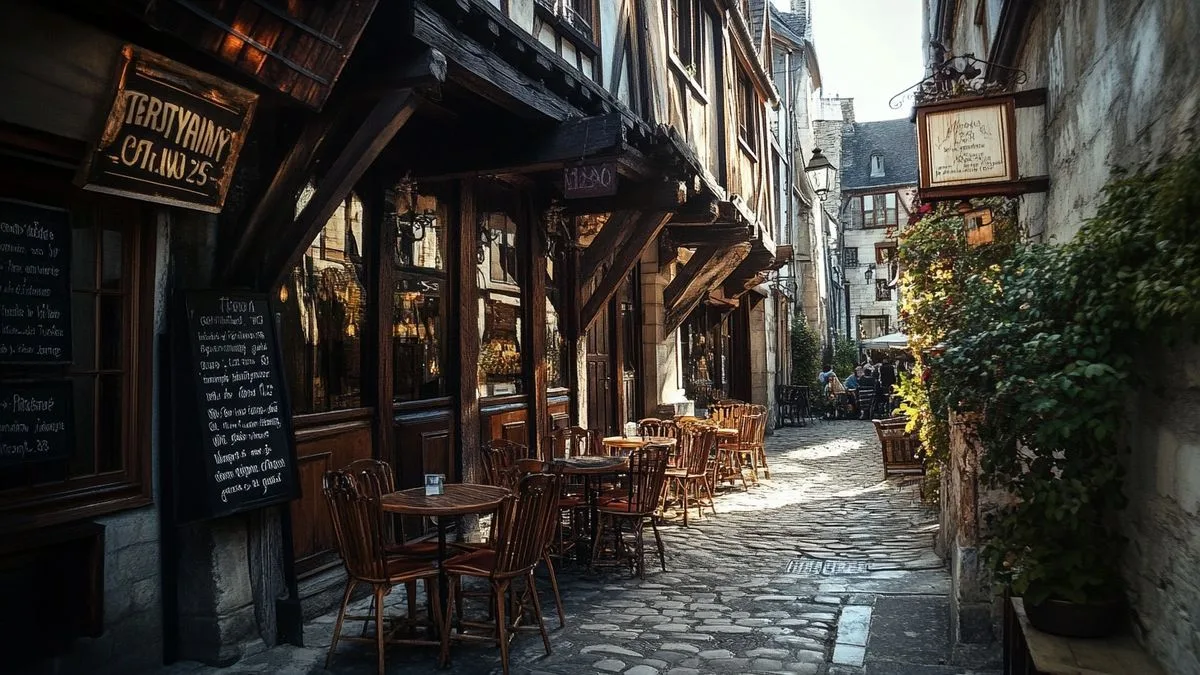 Eine bretonische Stadt, die von irischem Geist durchdrungen ist