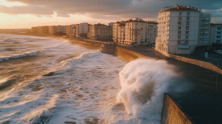 Eine Küstenstadt in Charente-Maritime droht, unter den Fluten zu verschwinden