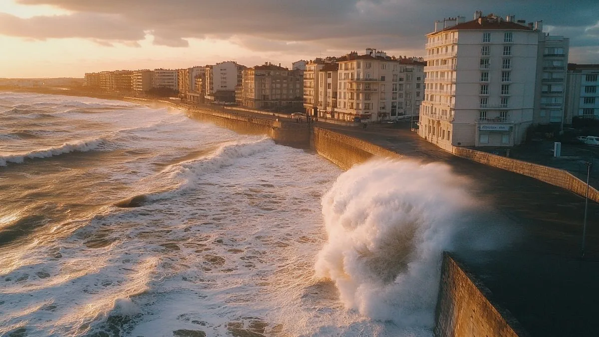 Eine Küstenstadt in Charente-Maritime droht, unter den Fluten zu verschwinden