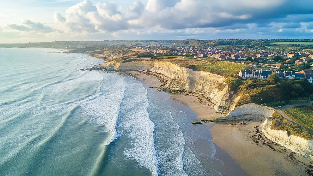Esta estância balnear da Nova Aquitânia enfrenta o risco de uma desaparecimento iminente sob as ondas do oceano