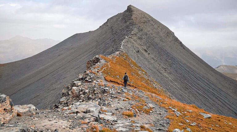 Ascension du Mont Mounier depuis le pont d'Aygue Blanche - Randonnée - Sortir Paca