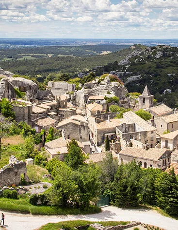 Baux-de-Provence - Macizo de los Alpilles